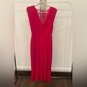 NWT! Bailey 44 Velvet dress, hot pink, Sz M